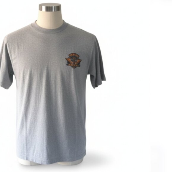 Harley-Davidson Men’s T-Shirt Size XL Gray Baghdad Dealer Tee Short Sleeve - Picture 8 of 8